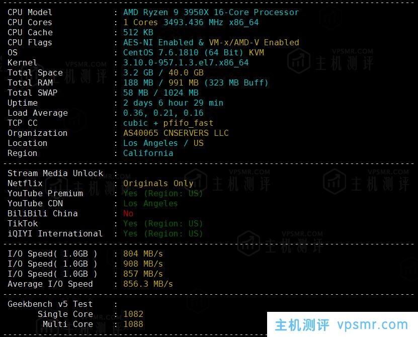 Asia Cloud怎么样？亚洲云主机测评：美国4837 G口 A型 三网回程AS4837优化 10G端口带宽 解锁美区TikTok流媒体