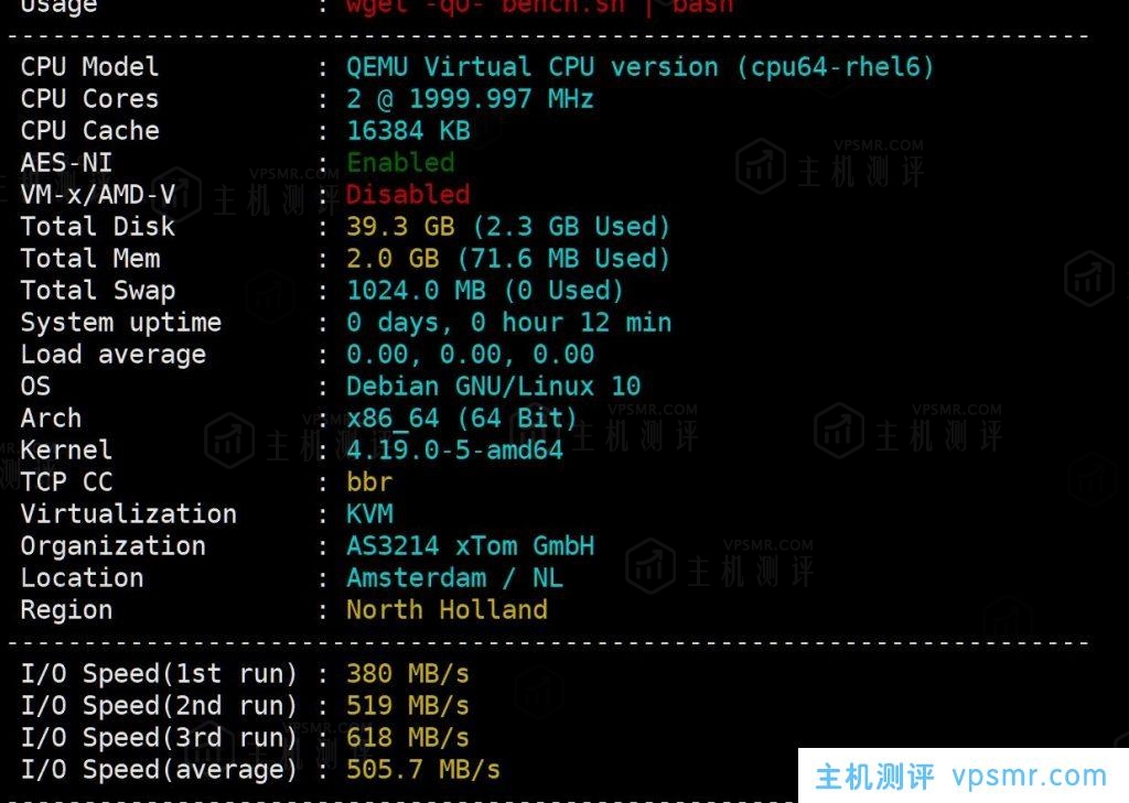 搬瓦工VPS测评：2023年搬瓦工荷兰阿姆斯特丹EUNL_9机房联通高端AS9929线路